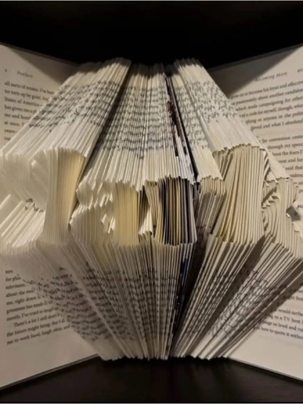 Custom Designed Hand-Folded Book Art - Anniversary - Birthday - Wedding Gifts